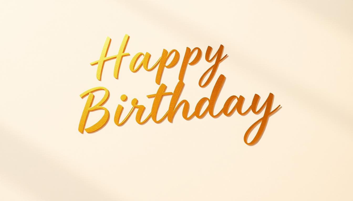 mensagem de agradecimento de aniversário