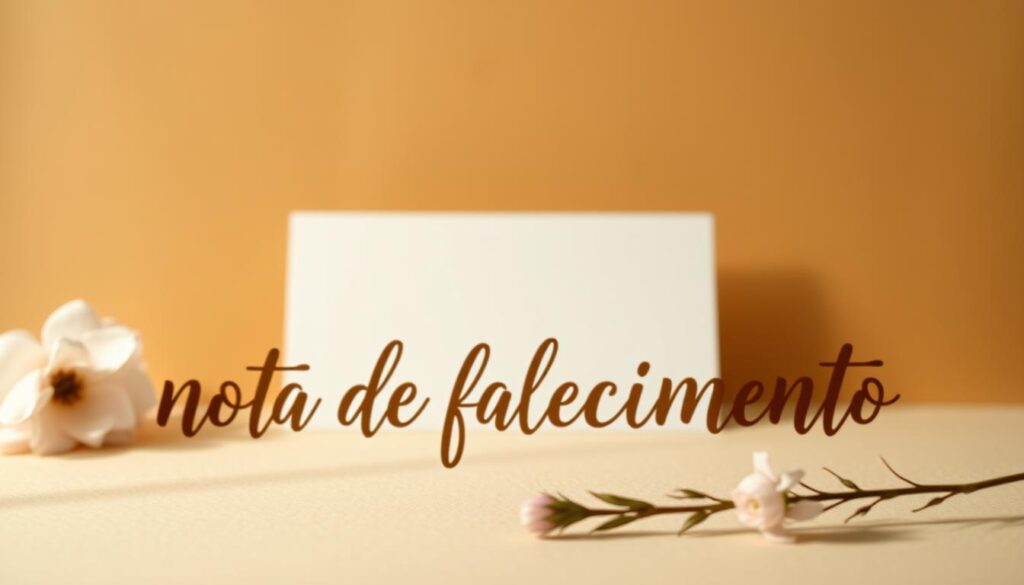 nota de falecimento nota de falecimento