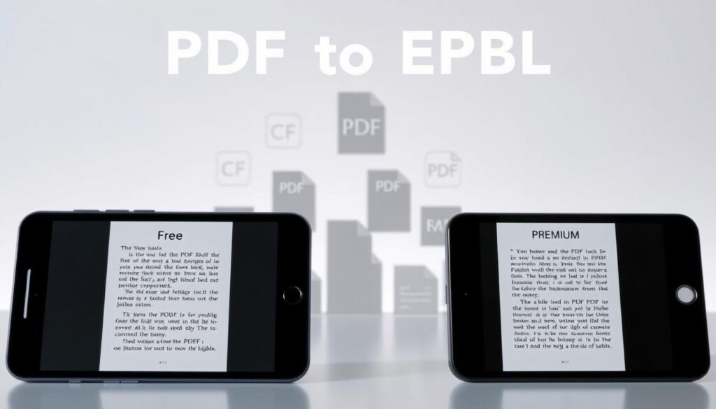 Comparação de conversores de PDF para EPUB