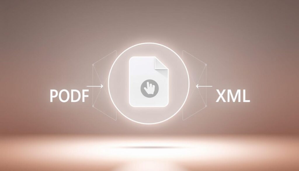 Compatibilidade de conversores PDF XML