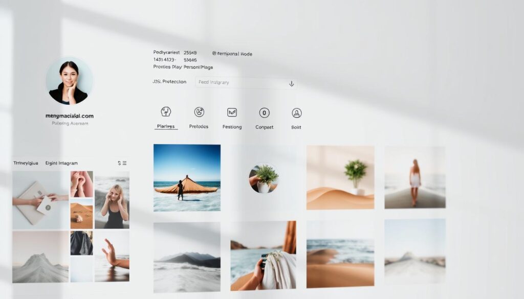 Perfil otimizado no Instagram