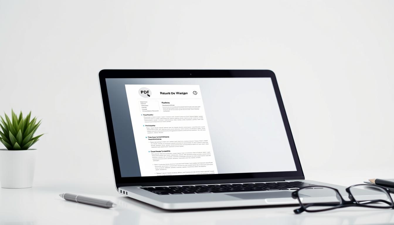 como fazer currículo em pdf