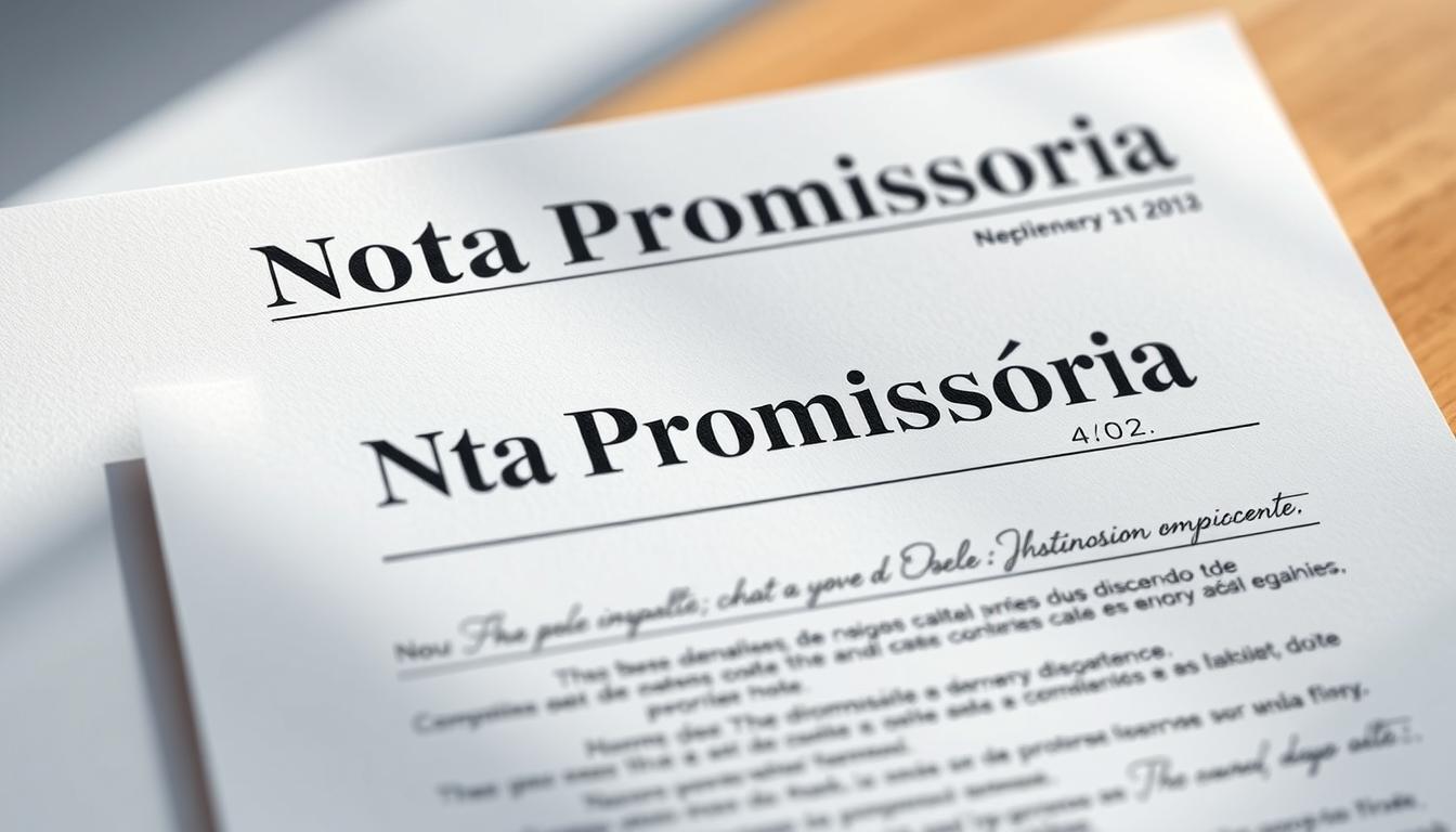 nota promissória