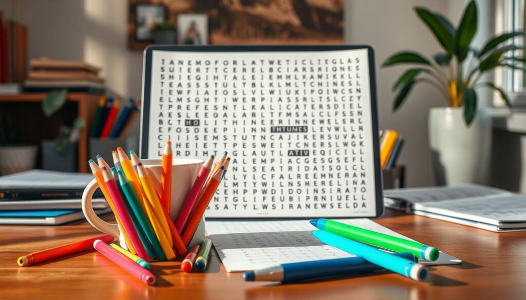 Caça Palavras para Adultos