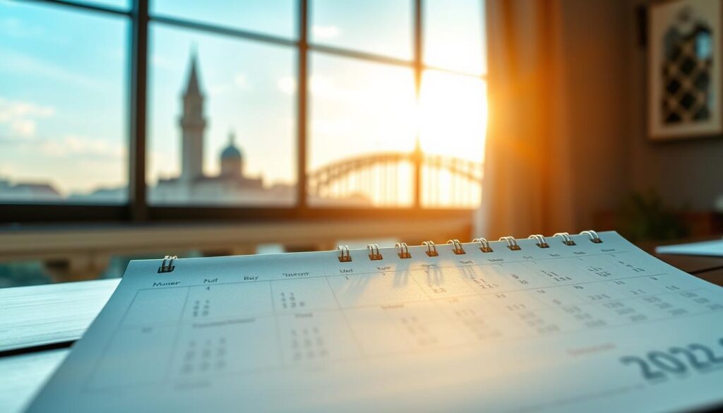 Calendário de Previsão 2027