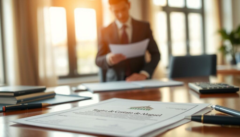 Registro de Contrato de Aluguel