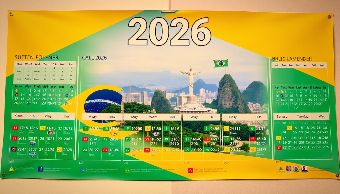 calendario 2026 Brasil