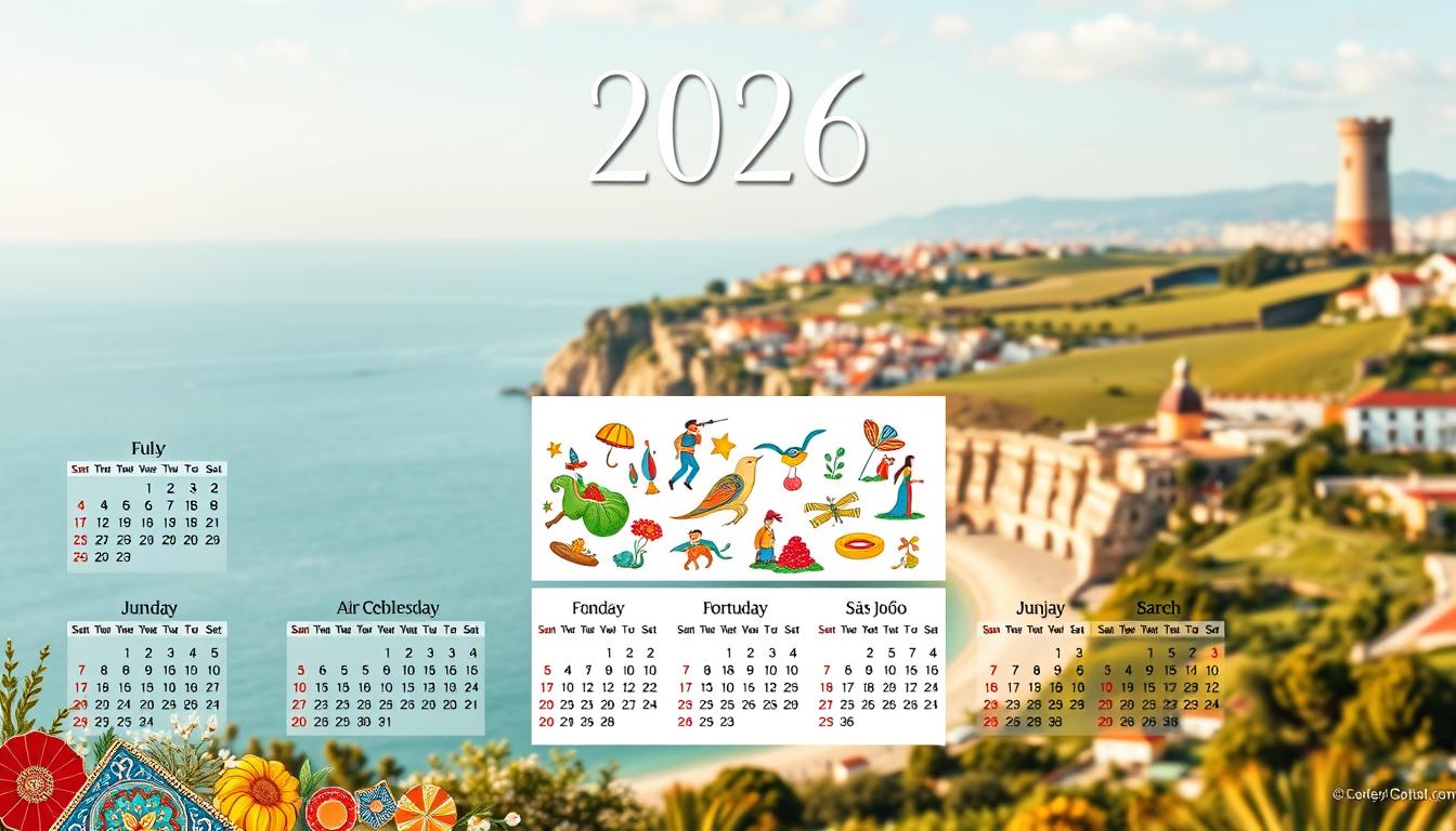 calendario 2026 Portugal