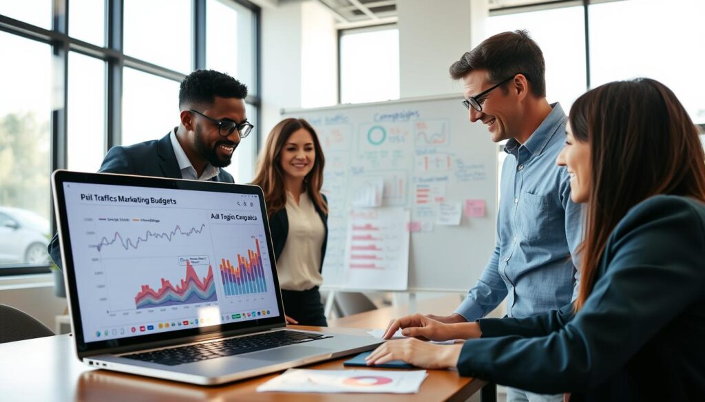 orçamento tráfego pago