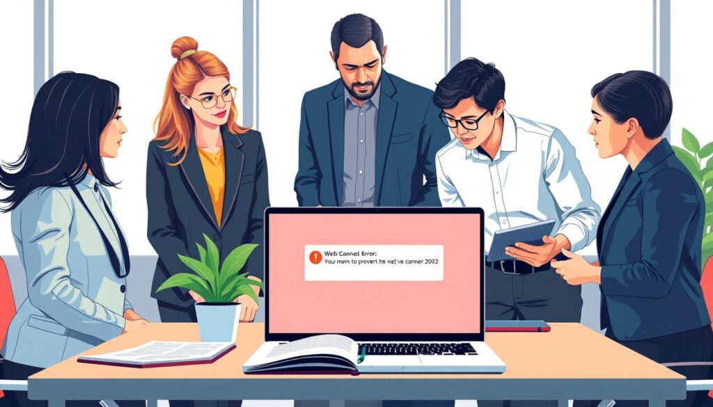 prevenção de erros de conexão