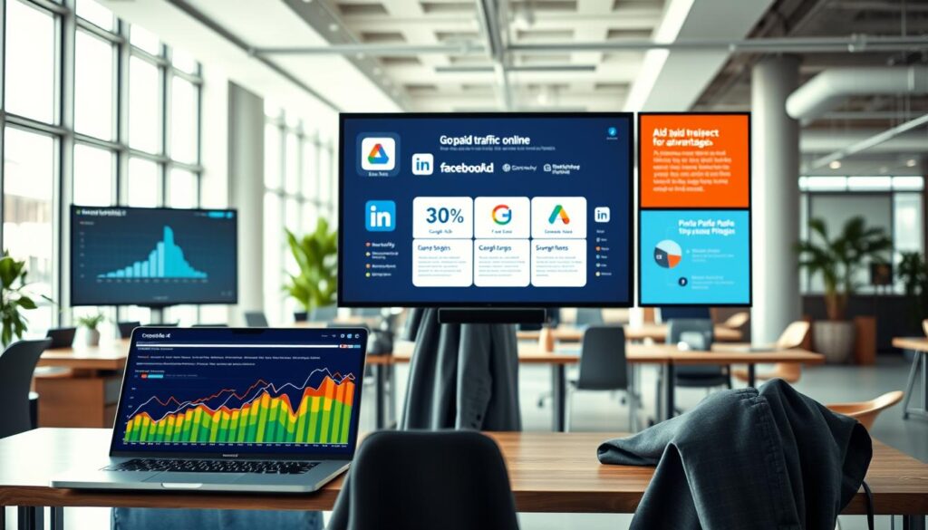 tráfego pago plataformas