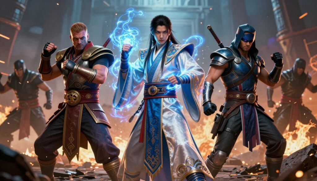personagens de suporte mortal kombat