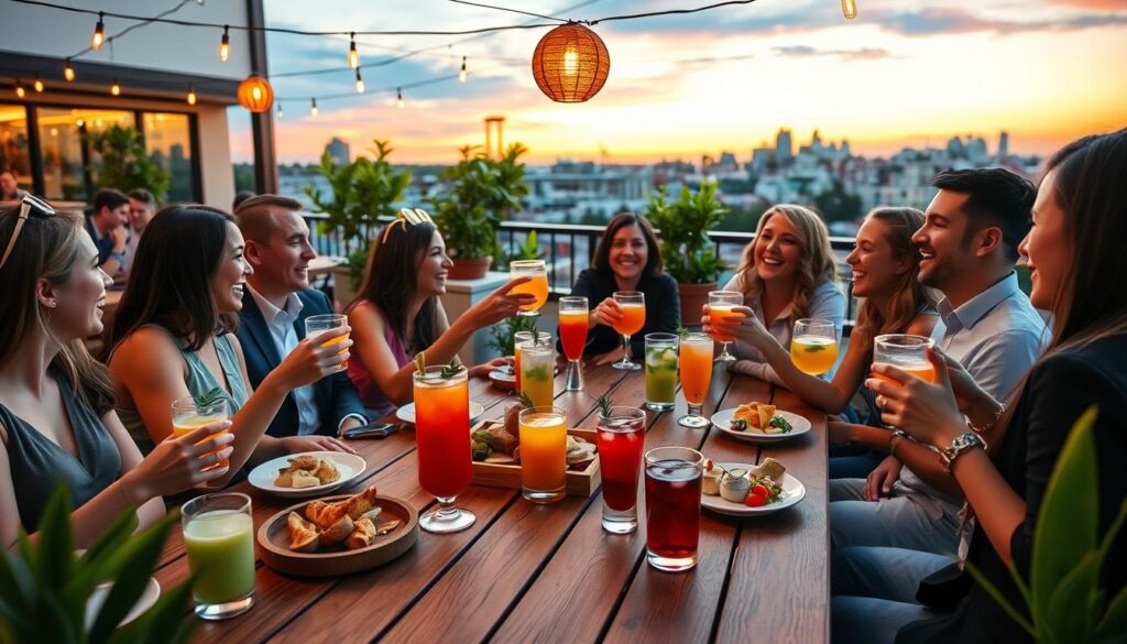 Ambiente ideal para happy hour Ambiente ideal para happy hour
