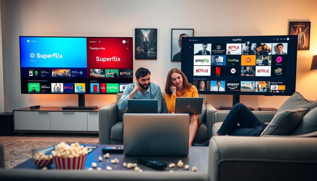 Comparação entre Superflix e alternativas de streaming Comparação entre Superflix e alternativas de streaming