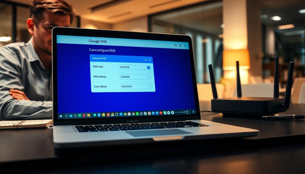 configurar DNS Google