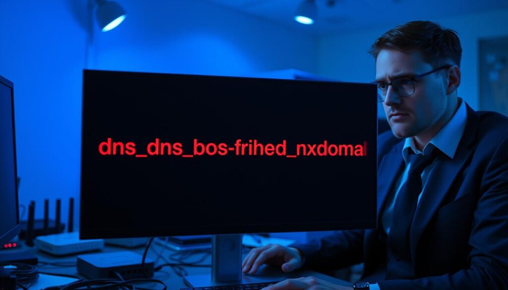 solução dns_probe_finished_nxdomain